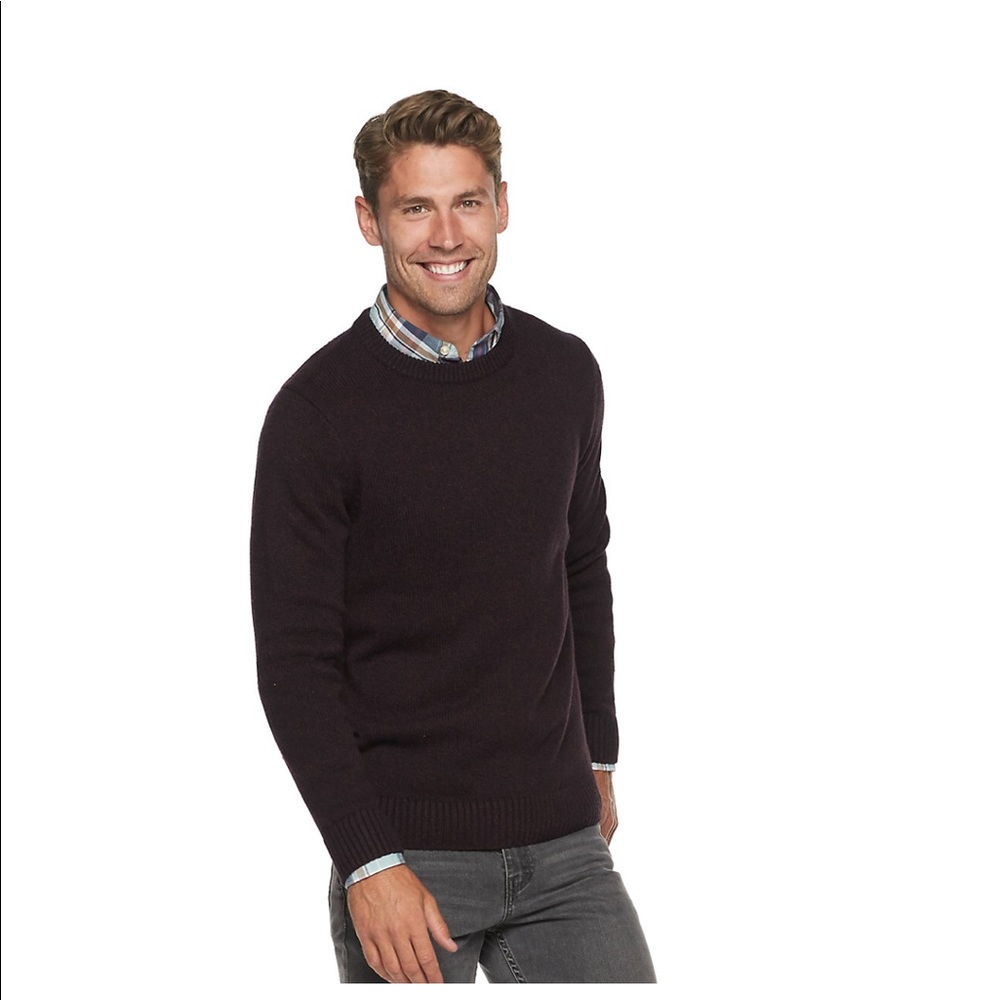 Mens Good for Life crewneck sweater